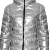 Metallic-down-puffer-front